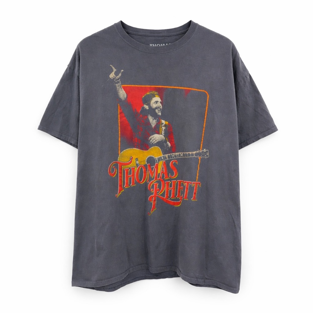 Thomas Rhett 2021 Concert Tee gray tour 0373 dates short sleeve cotton country